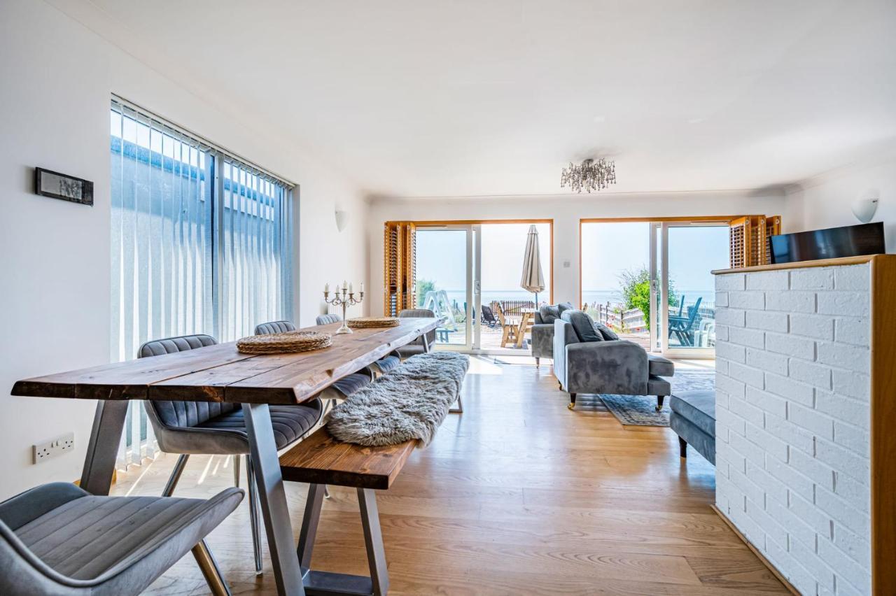 Pebble Paradise Beachfront Family Getaway Pevensey Dış mekan fotoğraf