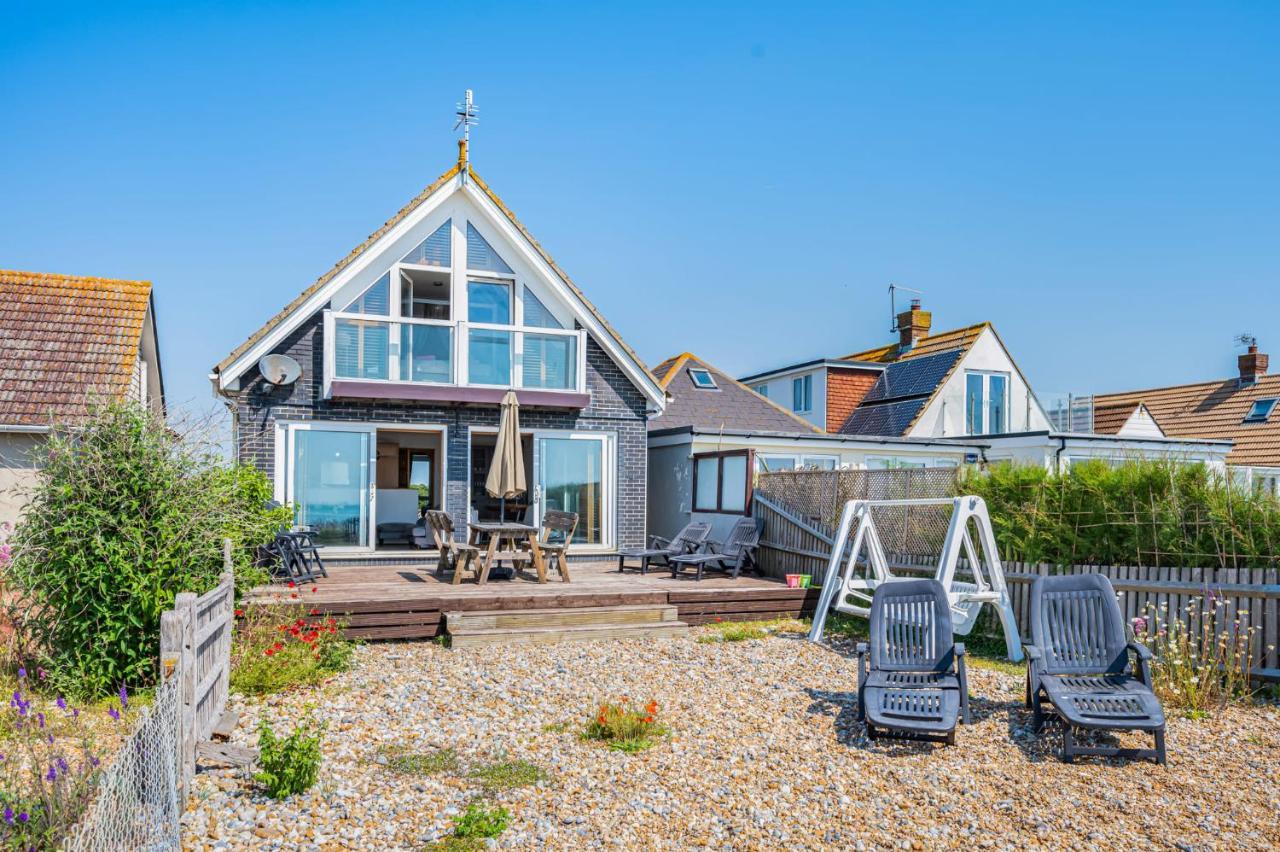 Pebble Paradise Beachfront Family Getaway Pevensey Dış mekan fotoğraf