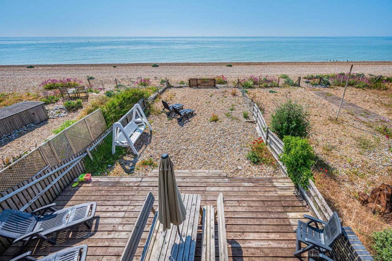 Pebble Paradise Beachfront Family Getaway Pevensey Dış mekan fotoğraf