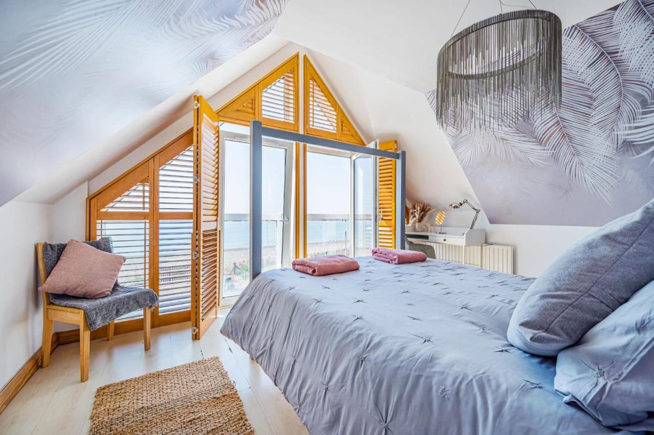 Pebble Paradise Beachfront Family Getaway Pevensey Dış mekan fotoğraf